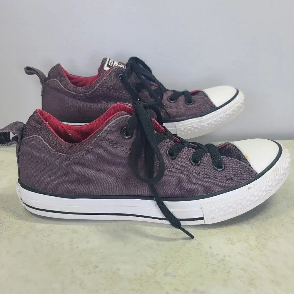 Converse Deep Grape Color With Thick Tongue Y 3
